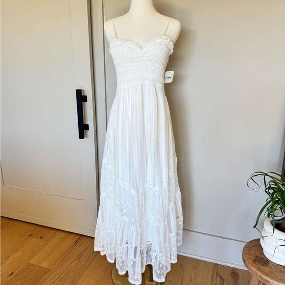 Altar'd State Tami Lace Tiered Maxi